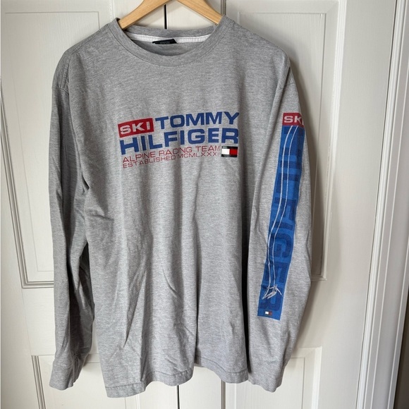 Vintage Tommy Hilfiger Alpine Skiing Tee - Picture 1 of 4